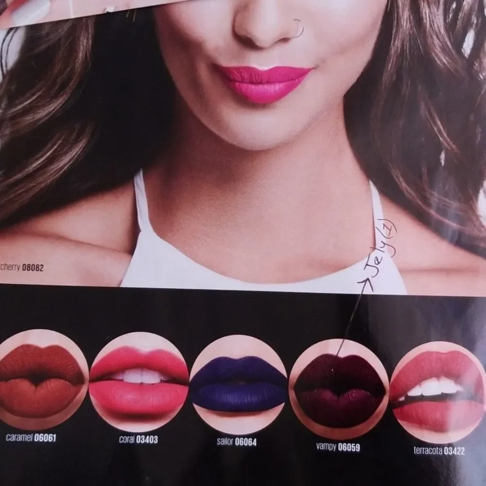 Cyzone by L'bel coral liquid lipstick